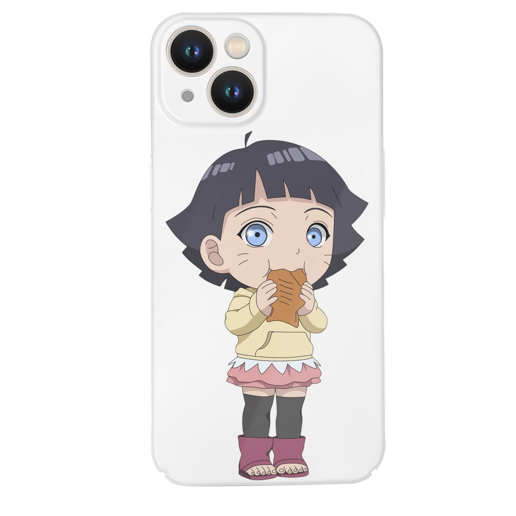 （画像用） NARUTO -ナルト- うずまき ヒマワリ Uzumaki Himawari 【iPhone 14シリーズ対応】ハードケース